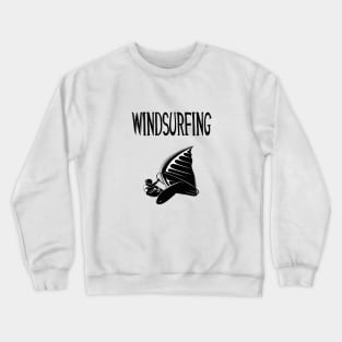 Windsurfing in black Crewneck Sweatshirt